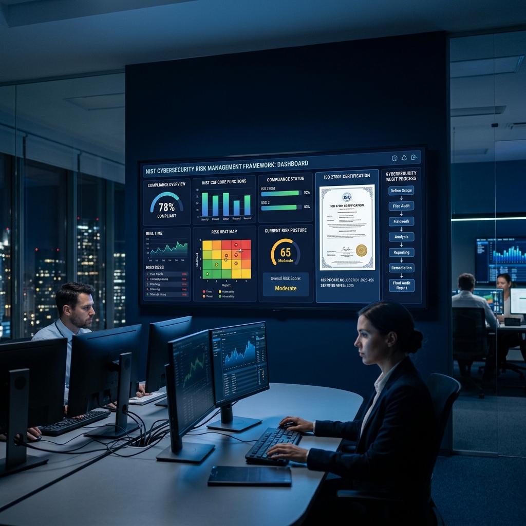 Gestión de riesgos NIST e ISO 27001